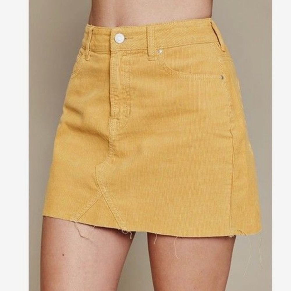 corduroy skirts pacsun size 26